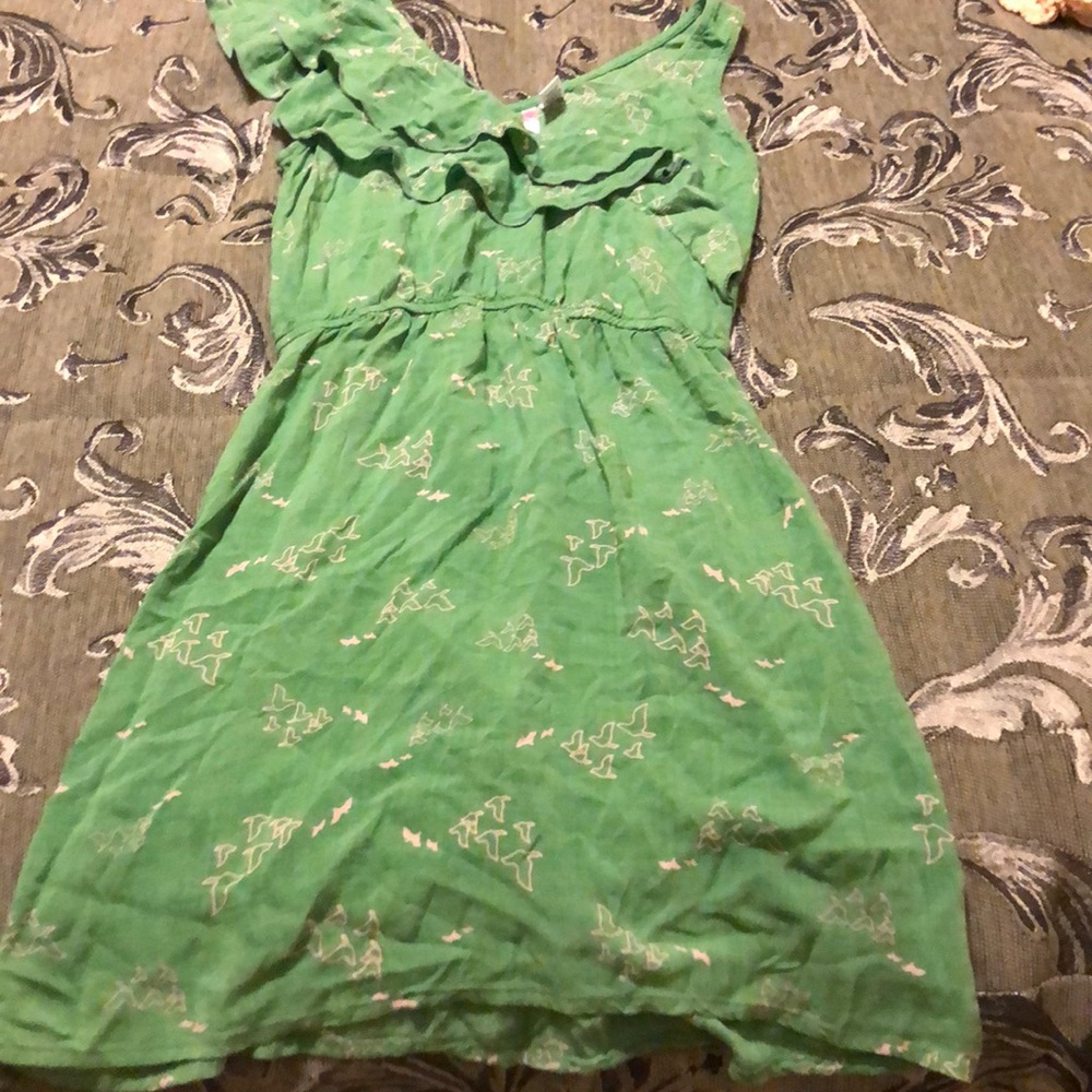 Green dress
